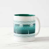 Hilo Palms hawaïens Tropical Mugs (Devant droit)