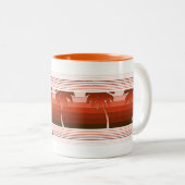 Hilo Palms hawaïens Tropical Mugs (Devant droit)