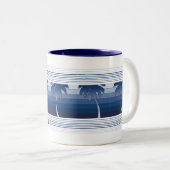 Hilo Palms hawaïens Tropical Mugs (Devant droit)