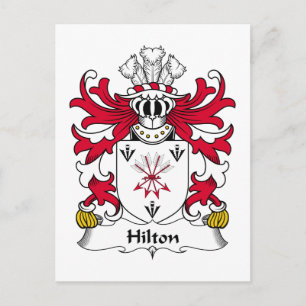 Hilton Family Crest Briefkaart