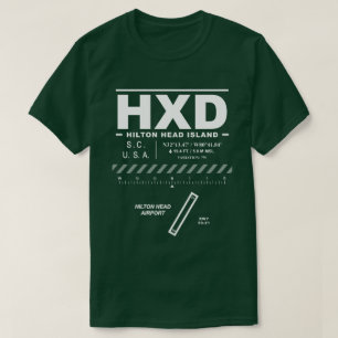Hilton Head Airport HXD T-shirt