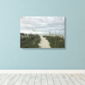 Hilton Head Beach Canvas Afdruk (Insitu (Houten vloer))