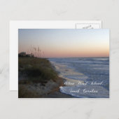 Hilton Head Island Beach Briefkaart (Voorkant / Achterkant)