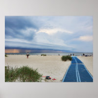 Hilton Head Island Beach Onweer Boardwalk