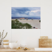 Hilton Head Island Beach Onweer Poster (Keuken)
