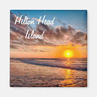 Hilton Head Island Beach Sunrise Magnet Magneet