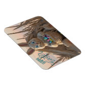 Hilton Head Island Easter Bunny Sand Sculpture Magneet (Rechterzijde)