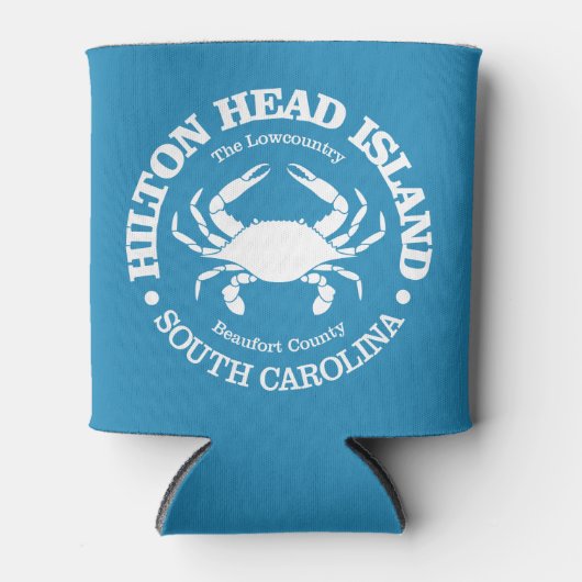 Hilton Head Island (krab) Blikjeskoeler (Voorkant)