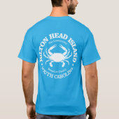 Hilton Head Island (krab) T-shirt (Achterkant)