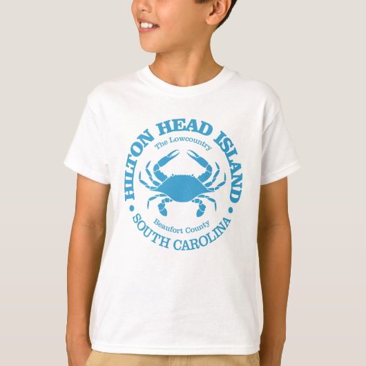 Hilton Head Island (krab) T-shirt (Voorkant)