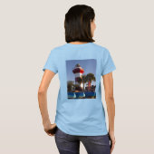 Hilton Head Island Lighthouse and Ancre T-Shirt (Dos entier)