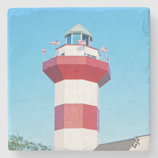 Hilton Head Island Lighthouse Onderzetter (Voorkant)