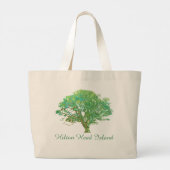Hilton Head Island Live Oak Canvas tas (Achterkant)
