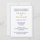 Hilton Head Island SC Carte Vintage Marine Blue (Dos)