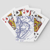 Hilton Head Island SC  kaart Navy Blue NP (Achterkant)