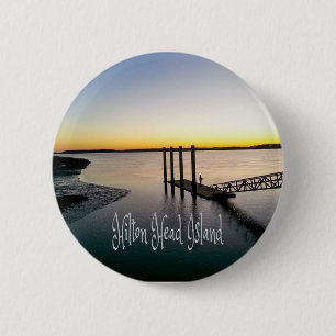 Hilton Head Island South Carolina Ronde Button 5,7 Cm