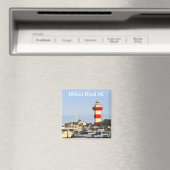 Hilton Head Lighthouse, fotografie op Magnet Magneet (Insitu (Vaatwasser))