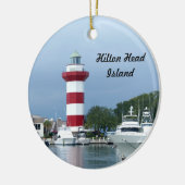 Hilton Head Lighthouse Keramisch Ornament (Links)