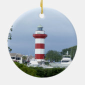 Hilton Head Lighthouse Keramisch Ornament (Achterkant)