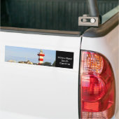 Hilton Head Lighthouse on Bumper Sticker (Sur camion)