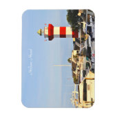 Hilton Head Lighthouse, photo, sur Magnet (Vertical)