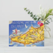 Hilton Head SC Moving Faire-part (Debout devant)