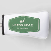 Hilton Head South Carolina golfbestemming Golfheadcover (Voorkant)