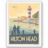 Hilton Head | South Carolina Sticker (Voorkant)