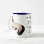 Himalaya-katten zijn pesterfachtige Mok (Voorkant links)