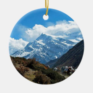 Himalaya Mount Everest India Nepal - reiszomer Keramisch Ornament
