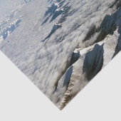 Himalaya mountains under clouds - Tibet Tissuepapier (Detail)