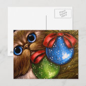 HIMALAYA PERSIAN CAT HOLIDAY BRIEFKAART (Voorkant / Achterkant)