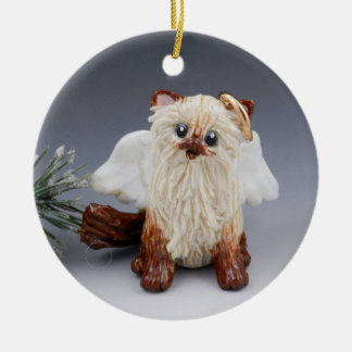 Himalayan Cat Angel-Ornament Keramisch Ornament