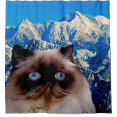 Himalayan Cat Douchegordijn (Voorkant)