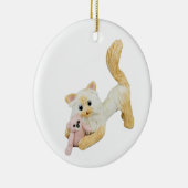 Himalayan Cat Flame-point keramisch Ornament (Rechts)