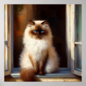 Himalayan Cat Poster (Voorkant)