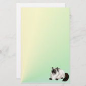Himalayan Kat 2 Stationery Briefpapier (Voorkant / Achterkant)