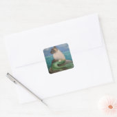 Himalayan Mercat Vierkante Sticker (Envelop)