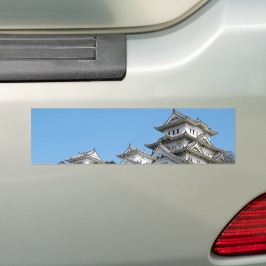 Himeji Castle 姫 路 城, Hyogo, Japan Bumpersticker (Op auto)