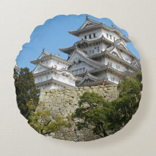 Himeji Castle 姫 路 城, Hyogo, Japan Rond Kussen