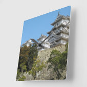 Himeji Castle 姫 路 城, Hyogo, Japan Vierkante Klok (Hoek)