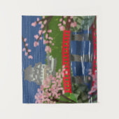 Himeji Castle River Wandkleed (Voorkant)