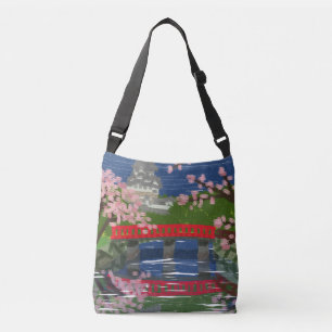 Himeji Castle Rivier Crossbody Tas
