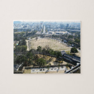 Himeji, Japan (Uitzicht van atop castle) Legpuzzel