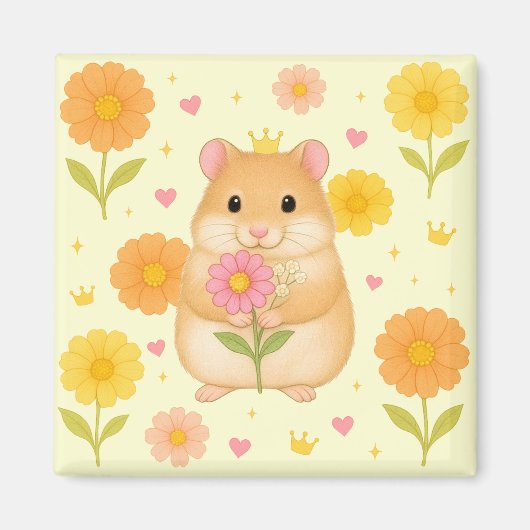 HIMEKARI Stars Magnet – Cream (Devant)