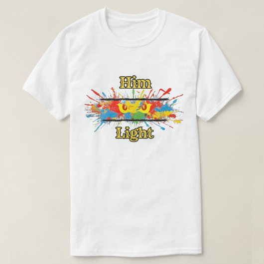 HimLight Splatter T-shirt (Design voorkant)
