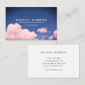 Himmel Foto Visitenkarte Carte de visite (Devant / Derrière)