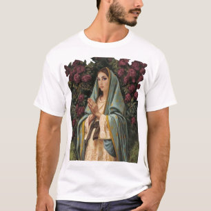 Hind alqahtani en t-shirt marie vierge