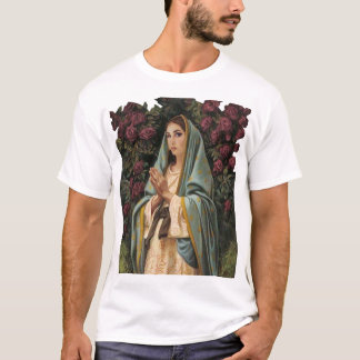 Hind alqahtani en t-shirt marie vierge