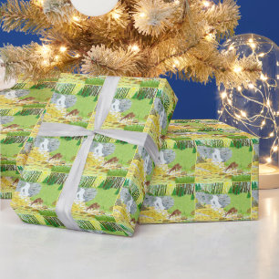 Hinde en jong hert cadeaupapier
